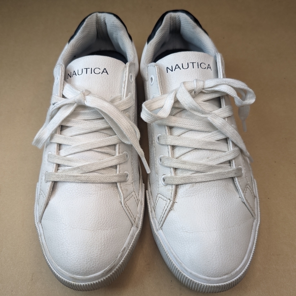 Nautica Steam JW2000 Women's White Casual Fashion Athletic Shoes sz 10
